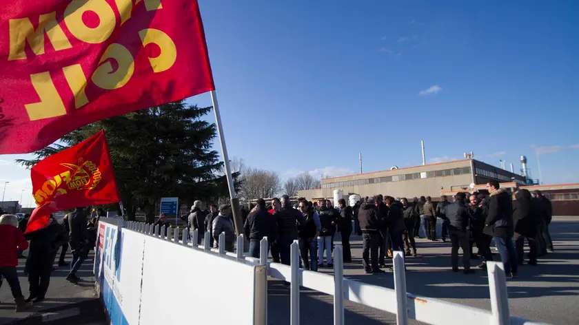 Bonaventura Monfalcone-13.01.2018 Inizio presidio Eaton-Monfalcone-foto di Katia Bonaventura