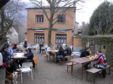 La trattoria di Bottazzo in una foto di archivio