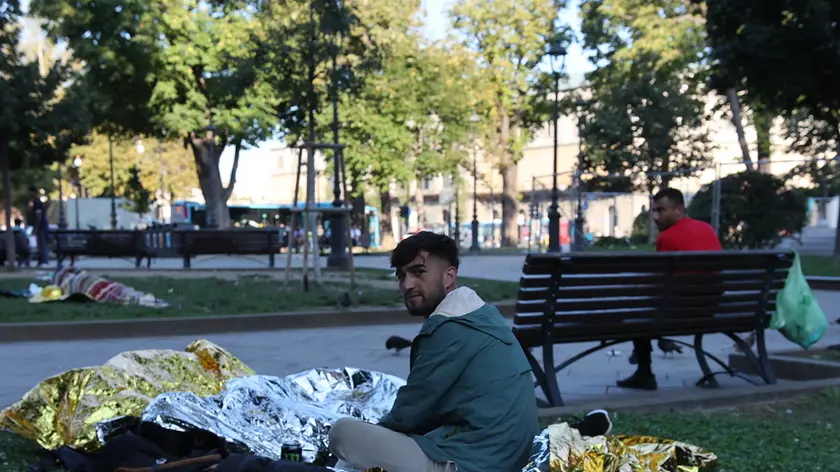 Una foto di piazza Libertà. Lasorte