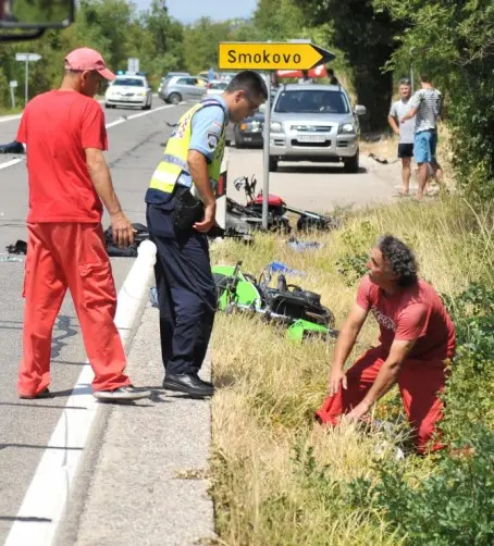 La scena del terribile incidente in una foto del Novi List (novilist.hr)