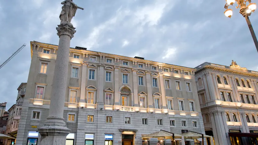 Palazzo Pitteri in piazza Unità