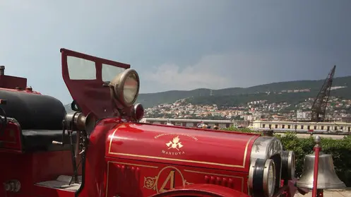 Lasorte Trieste 12/06/14 - Rive, Esposizine Mezzi dei Vigili del Fuoco