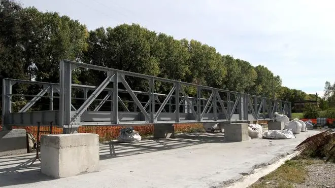 Bonaventura Monfalcone-10.10.2011 Stato lavori-Ponte sul Brancolo-Staranzano-foto di Katia Bonaventura
