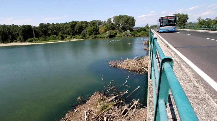 Il ponte sull’Isonzo in territorio di San Canzian Foto Bonaventura