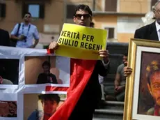 Una manifestazione per chiedere verità per Giulio Regeni