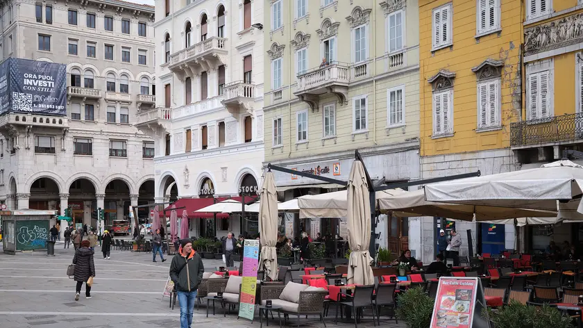 Piazza Goldoni fotografata da Massimo Silvano