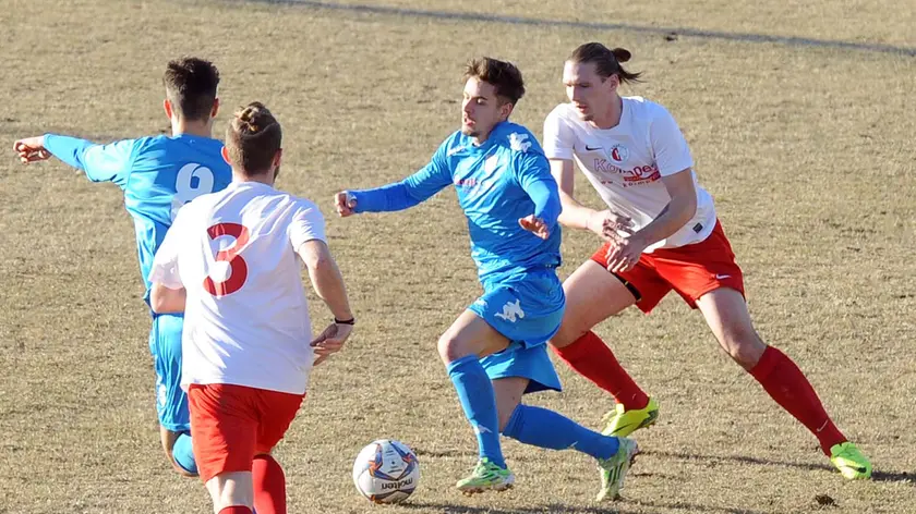 Foto Bruni Trieste 21.01.2017 Calcio:Vesna-Kras