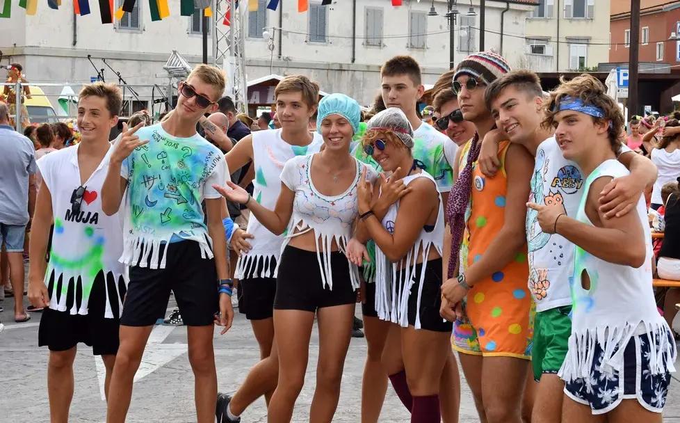 Foto BRUNI 11.08.2018 Muggia: la carneval Run