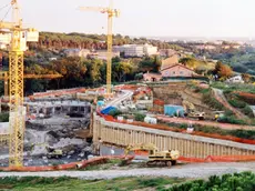 20040417 - ROMA - CRO - AMBIENTE: VALLE DEI CASALI, NO ALLA CEMENTIFICAZIONE - Una foto della Valle dei Casali - Riserva Naturale vincolata e protetta di circa 500 ettari - dove, nel 2000, e' stata concesa l' autorizzazione per costruire un grande albergo. ANSA/DEF