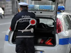 Foto BRUNI TRieste 17.02.12 Polizia Locale:Controlli blandi al traffico per la chiusura del centro