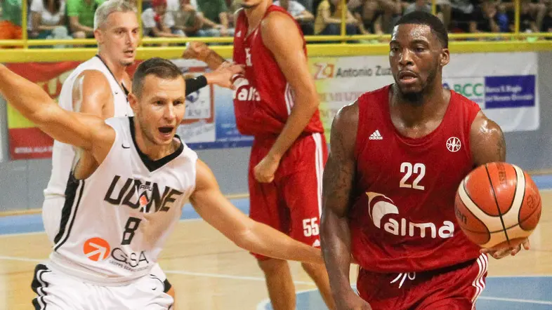 Lignano 31 Agosto 2018. Basket Gsa Udine- Alma Trieste. Foto Petrussi.