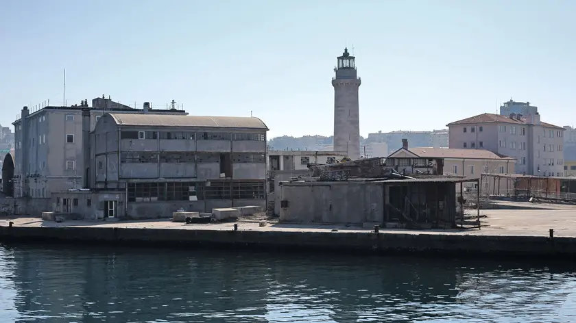 L'area della Lanterna dove sorgerà il Nautaverso (fotoservizio di Andrea Lasorte)