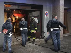 L'officina in via Revoltella (Foto Lasorte)