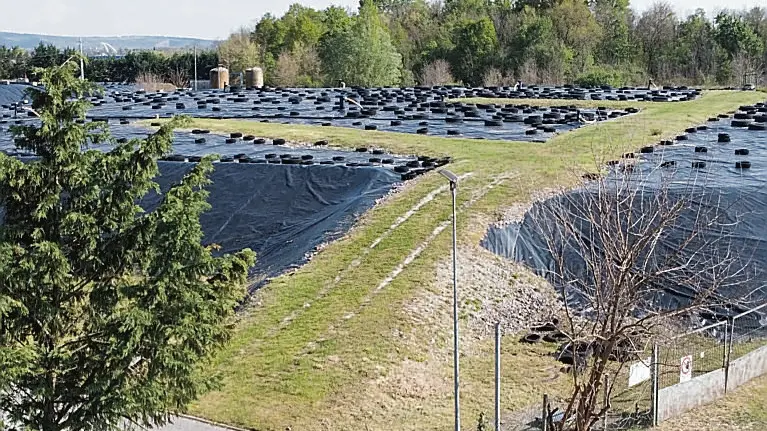La discarica di Pecol dei Lupi