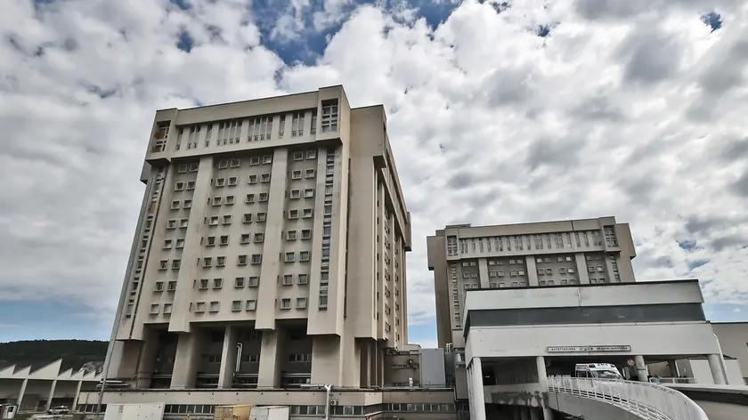 L'ospedale di Cattinara a Trieste