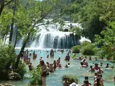 Le splendide cascate del parco della Cherca