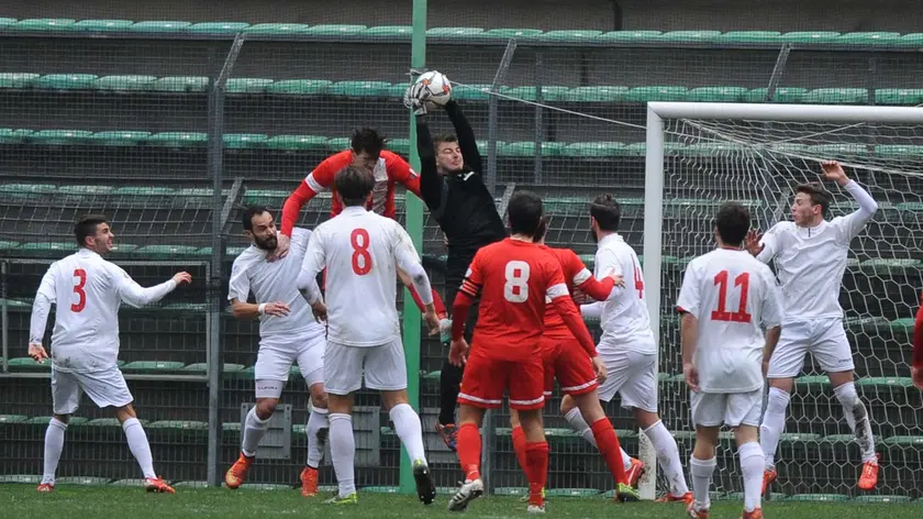 Un'azione sotto porta (Foto Bruni)