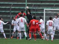 Un'azione sotto porta (Foto Bruni)