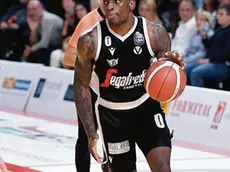 Frank Gaines con la maglia delle Vu nere