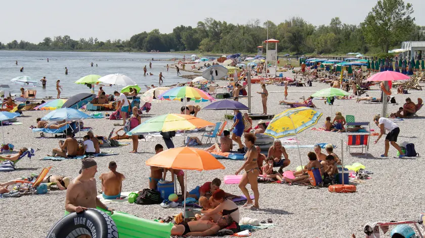 La spiaggia di Marina Julia