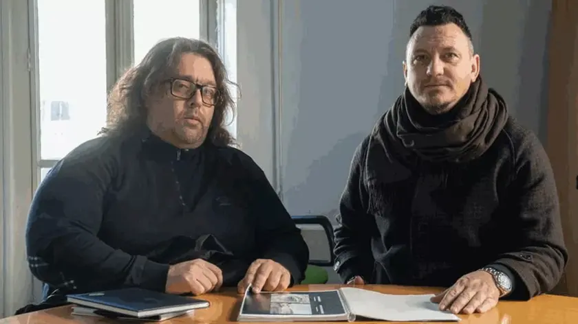 Marco Santarelli (a destra) e Giuseppe Romagnoli, rispettivamente direttore e ingegnere di Res on Network