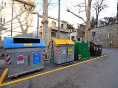 Un'isola ecologica a San Vito