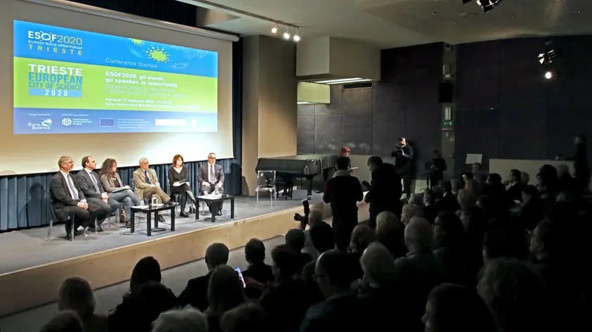 Lasorte Trieste 11/02/20 - Auditorium Revoltella, Conferenza Stampa ESOF 2020