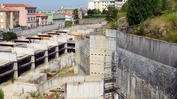 Foto BRUNI 04.08.2017 Via dell'Istria-Ospedale Burlo e Maddalena lavori