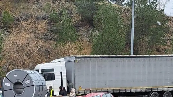 La scena dell’incidente
