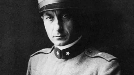 Ardengo Soffici in divisa da ufficiale
