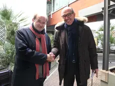 Il presidente Marrio Ghiacci e il suo vice Adriano Del Prete