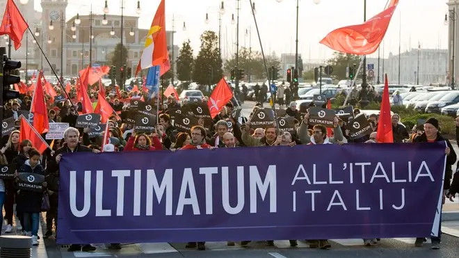 Silvano Trieste 08/12/2013 Manifestazione e Corteo TLT