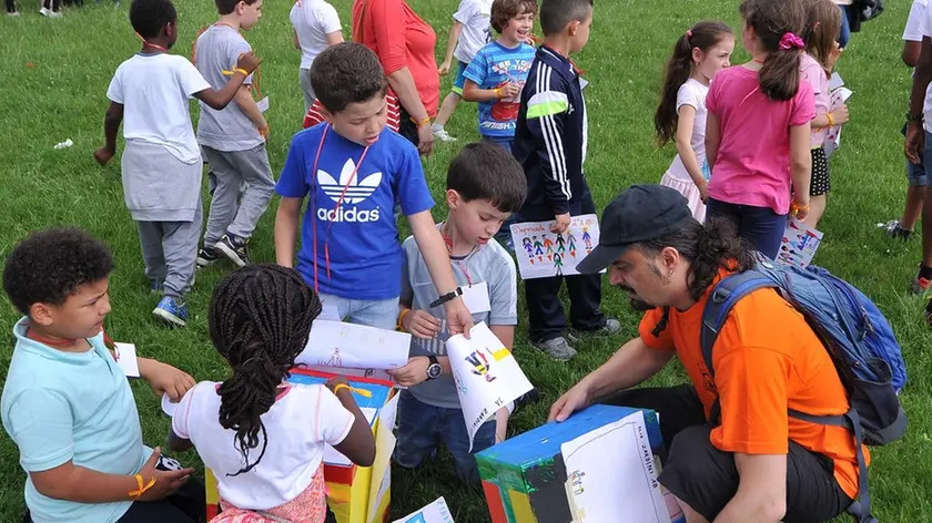 Udine 10 giugno 2016 Festa bambini in castello. Copyright Foto Petrussi / Ferraro Simone