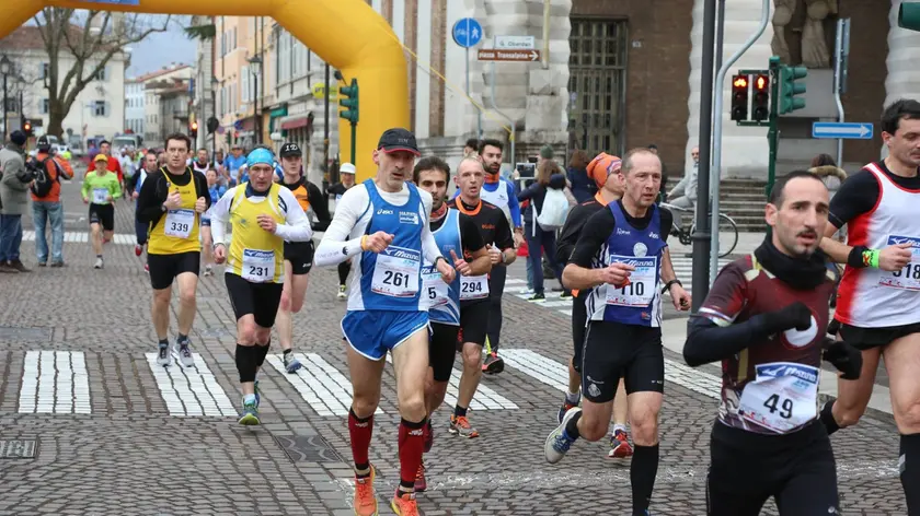 Un momento della Maratonina di Gorizia (Bumbaca)