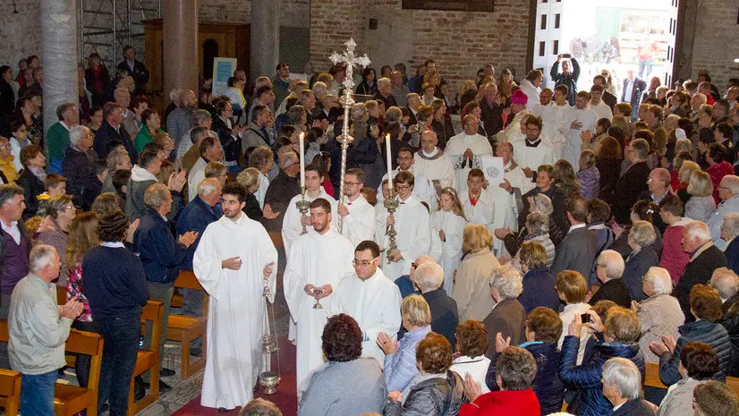 Bonaventura Monfalcone-16.10.2016 Insediamento Don Michele Centomo-Grado-foto di Katia Bonaventura