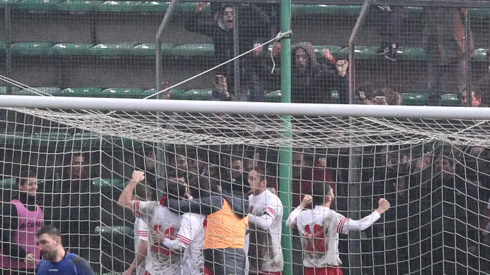 Lasorte Trieste 11/01/15 - Serie D, Triestina - Mezzocorona,