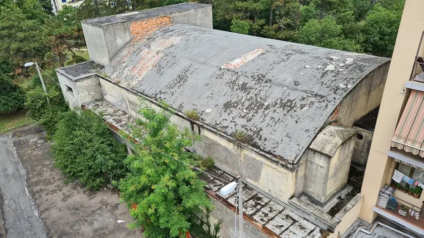 L'ex cinema Belvedere di Opicina