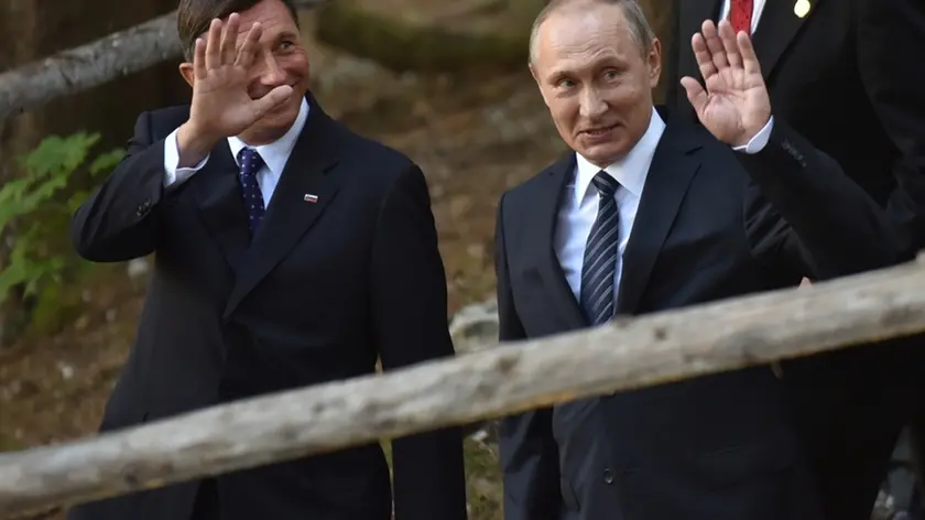 Borut Pahor e Vladimir Putin