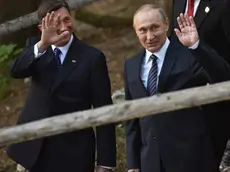 Borut Pahor e Vladimir Putin