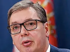 Il presidente della Serbia Aleksandar Vučić