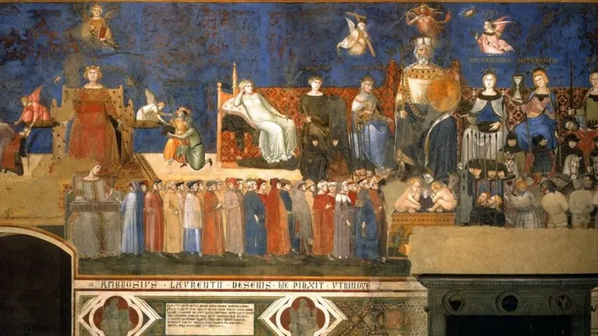 L’allegoria del buon governo di Ambrogio Lorenzetti