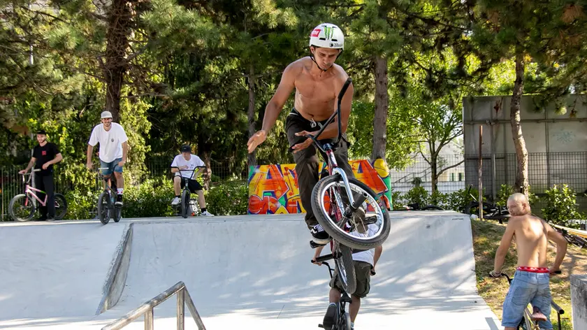 La gara di BMX a Monfalcone (fotoservizio di Katia Bonaventura)
