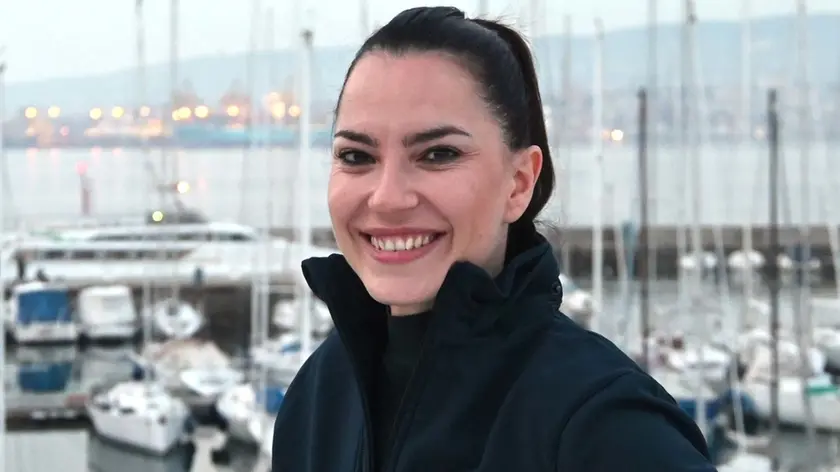 Foto BRUNI Trieste 03.03.2021 Martina Jelovcich, pres.del circolo della vela di Muggia