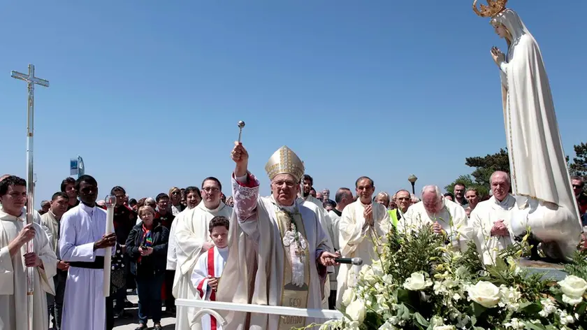 Silvano Trieste 22/05/2016 Montegrisa il rito e la benedizione