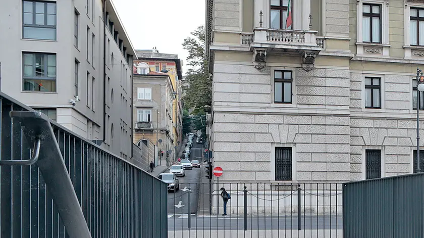 Silvano Trieste 2020-10-10 Sottopassaggio della stazione ancora chiuso