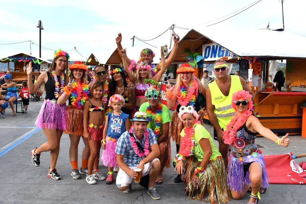 Foto BRUNI 11.08.2018 Muggia: la carneval Run