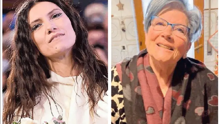 La cantante Elisa protagonista sul palco al Festival di Sanremo e la mamma Silva Toffoli