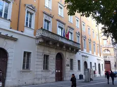 Foto Bruni 03-11.15 Biblioteca statale,piazza Hortis-già Lipsia