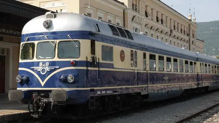 La stazione della Transalpina, in Slovenia: tra pochi giorni ricorre il 110° anniversario dell’inaugurazione