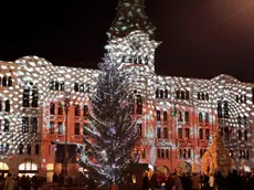 Lasorte Trieste 07/12/13 - Piazza Unità, Inaugurazione Albero di Natale